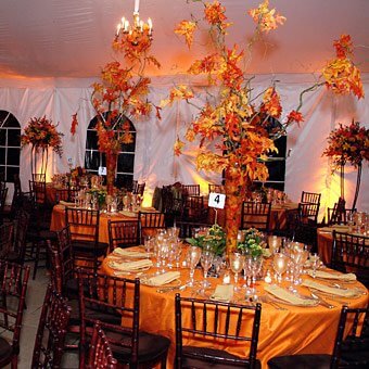 Branches Centerpieces For Fall Wedding